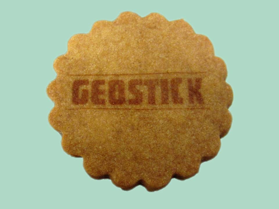 Logo koekje voor bedrijven